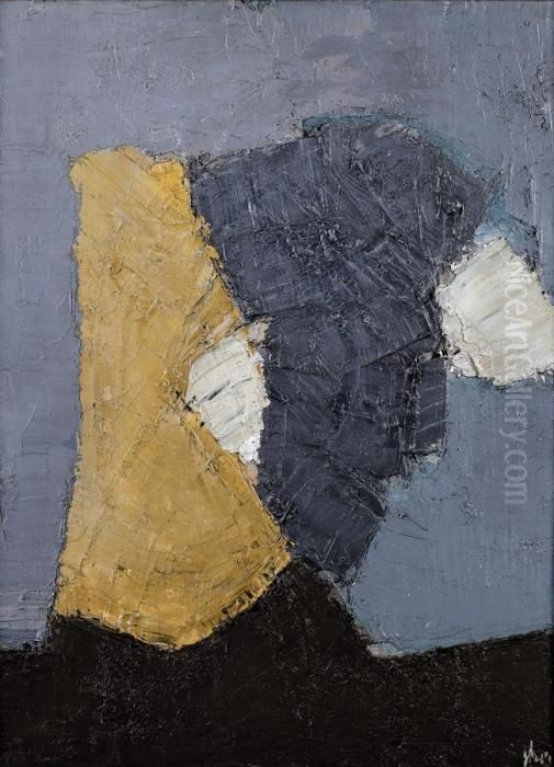 Composition Oil Painting by Nicolas De Stael