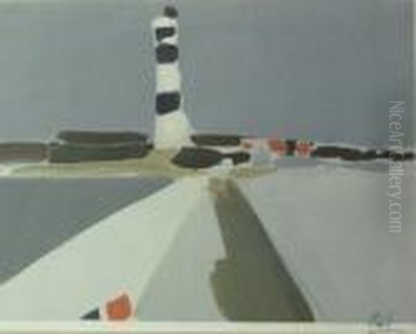 Le Phare Oil Painting by Nicolas De Stael