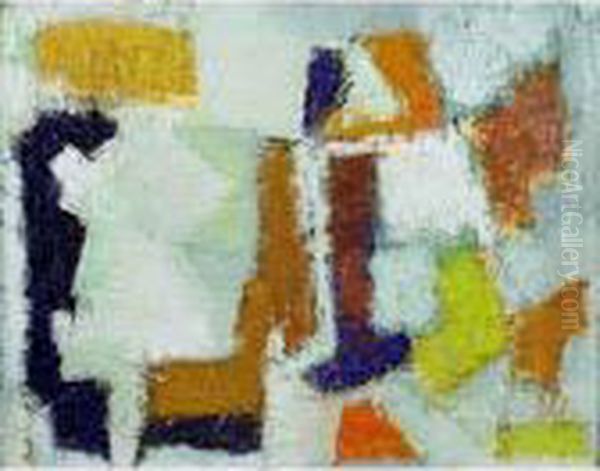 Composition Oil Painting by Nicolas De Stael
