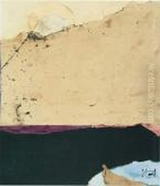 Composition Oil Painting by Nicolas De Stael