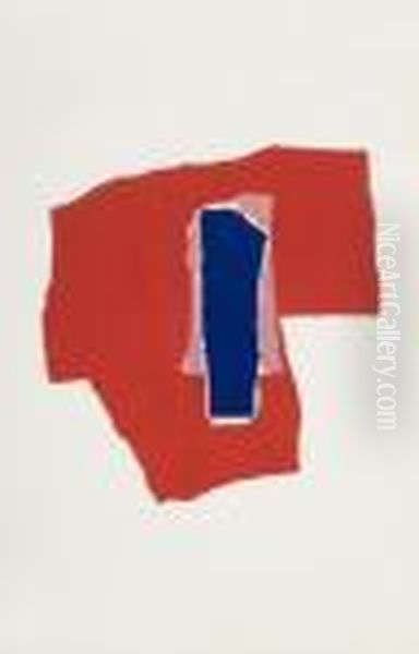 Ensemble De 2 Linogravures Oil Painting by Nicolas De Stael