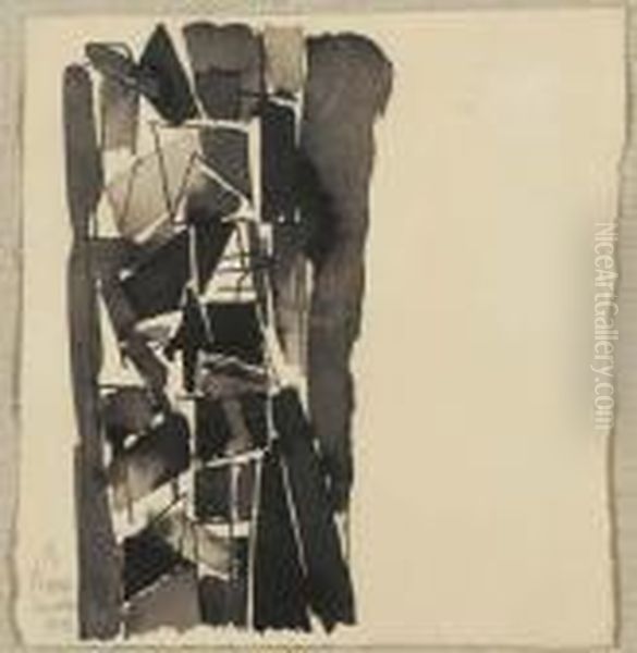 Composition Oil Painting by Nicolas De Stael