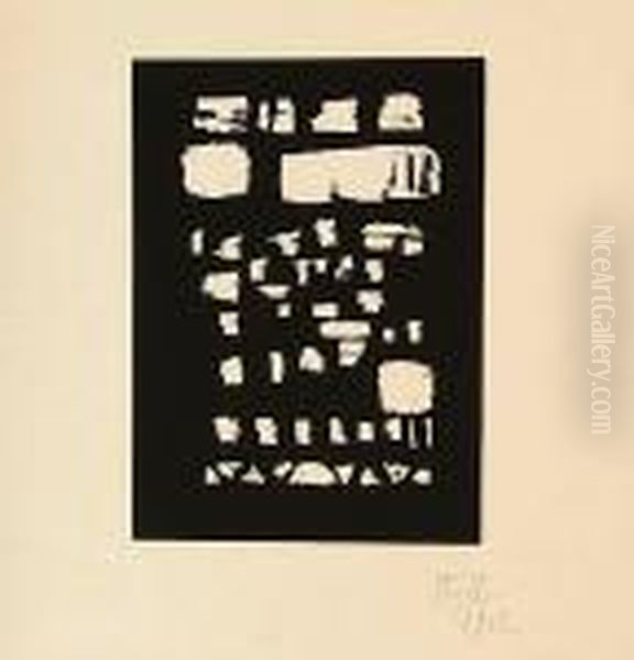 Sans Titre Oil Painting by Nicolas De Stael