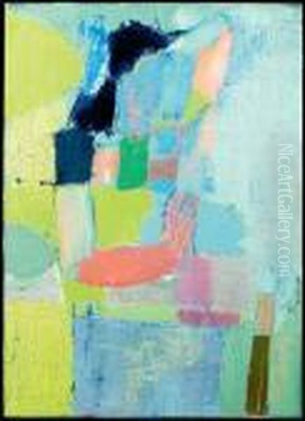 Figure, Vers 1953 Oil Painting by Nicolas De Stael