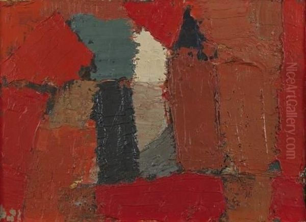 Composition Oil Painting by Nicolas De Stael