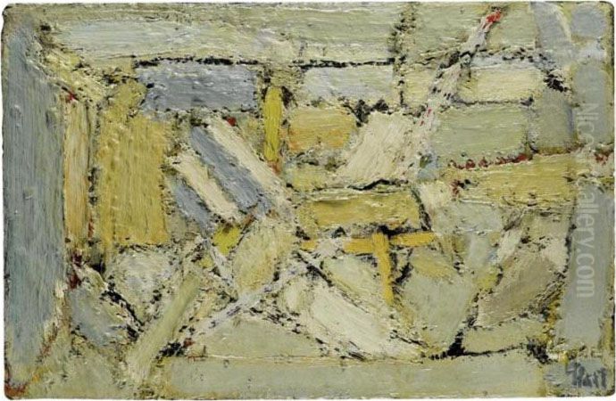 Composition Oil Painting by Nicolas De Stael