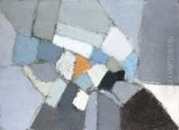 Composition Oil Painting by Nicolas De Stael