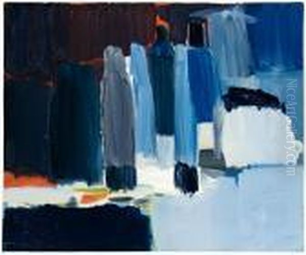 Nature Morte Oil Painting by Nicolas De Stael