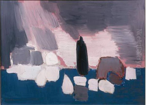 Nature Morte Oil Painting by Nicolas De Stael