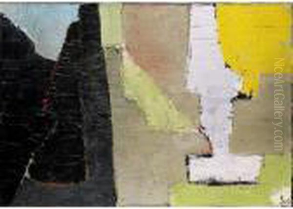 Composition Oil Painting by Nicolas De Stael