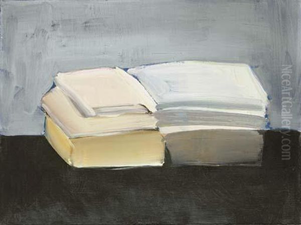 Livres Oil Painting by Nicolas De Stael