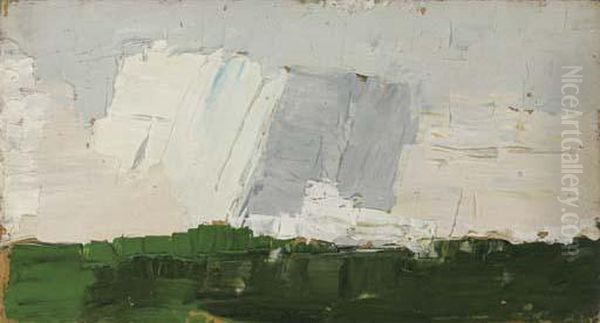 Fontenay Oil Painting by Nicolas De Stael