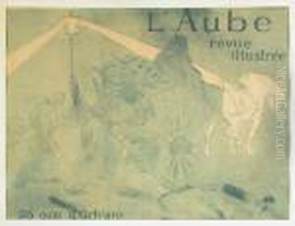 L'aube (d. 363; A. 220; W. P23) Oil Painting by Henri De Toulouse-Lautrec