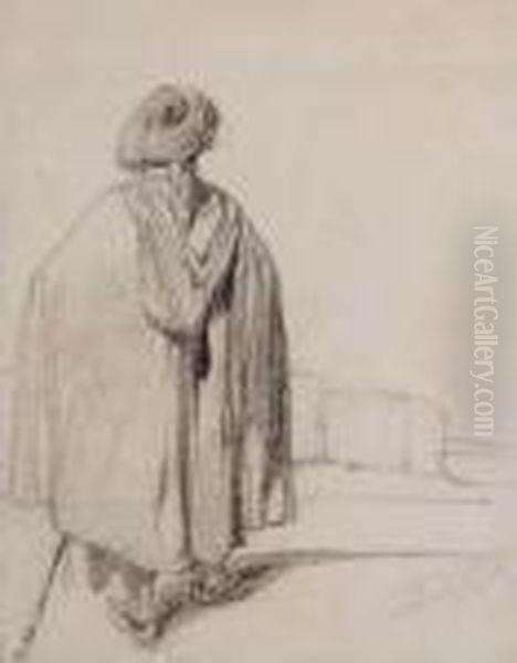 Decamps Oil Painting by Alexandre Gabriel Decamps