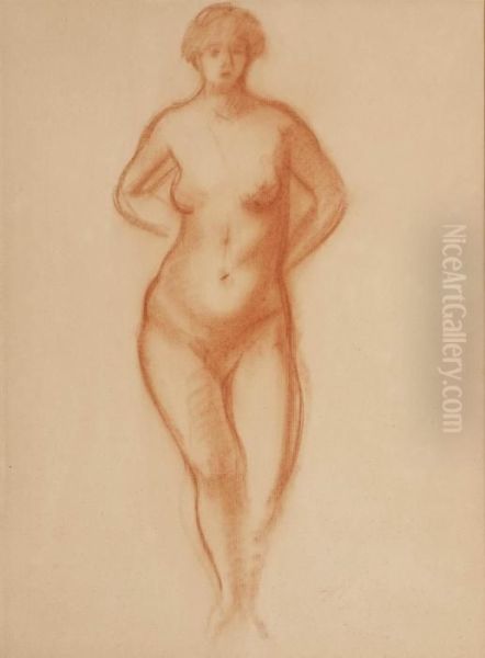 Nu Feminin Oil Painting by Andre Derain