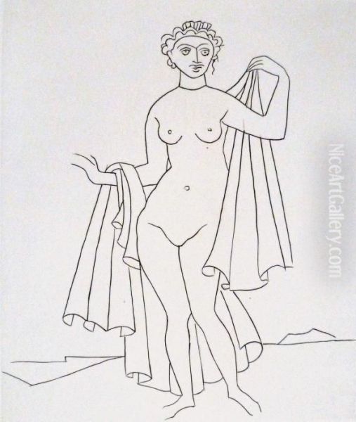 La Vie Decirce Oil Painting by Andre Derain