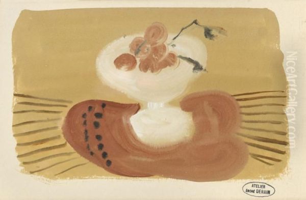 Nature Morte Aux Fruits Oil Painting by Andre Derain