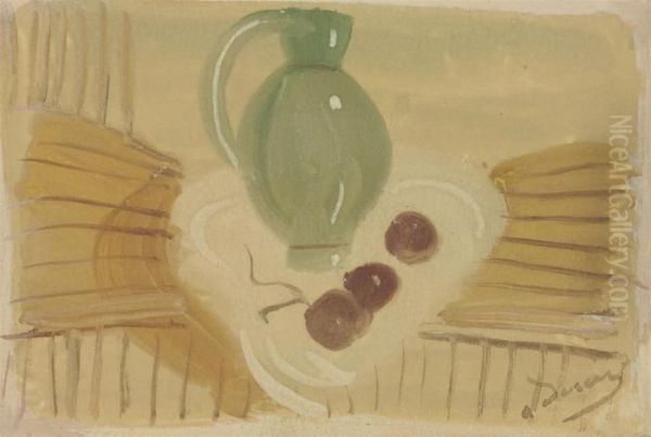 Nature Morte Oil Painting by Andre Derain