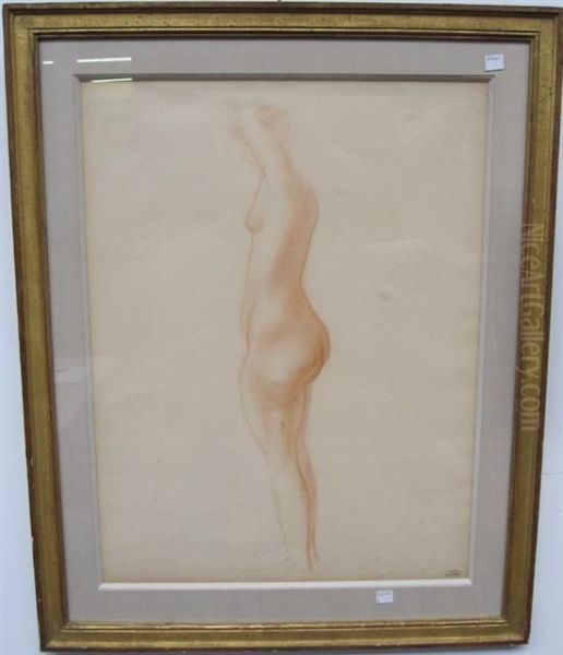 Femme Debout De Profile Oil Painting by Andre Derain
