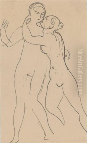 Heroides Oil Painting by Andre Derain