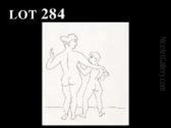 Le Satyricon(36 Piecies) Oil Painting by Andre Derain