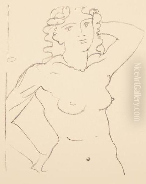 Buste De Femme Oil Painting by Andre Derain