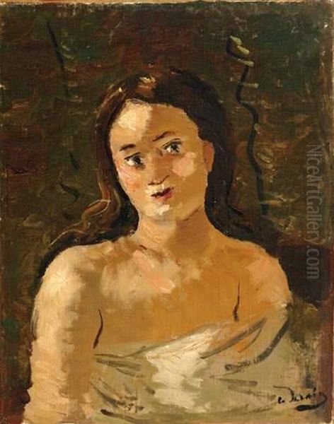  Buste De Femme, Vers 1932  Oil Painting by Andre Derain