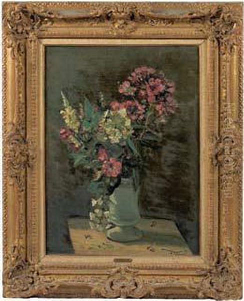 Bouquet De Fleurs Oil Painting by Andre Derain