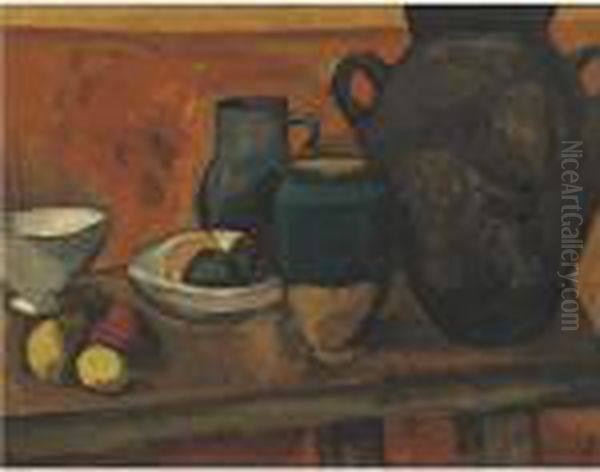 Nature Morte Oil Painting by Andre Derain