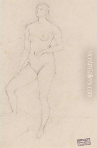 Femme Debout Oil Painting by Andre Derain