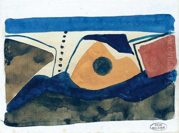 Nature Morte Oil Painting by Andre Derain