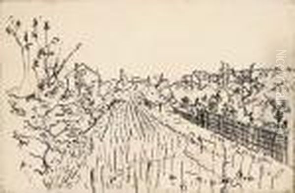 Landschaft Oil Painting by Andre Derain