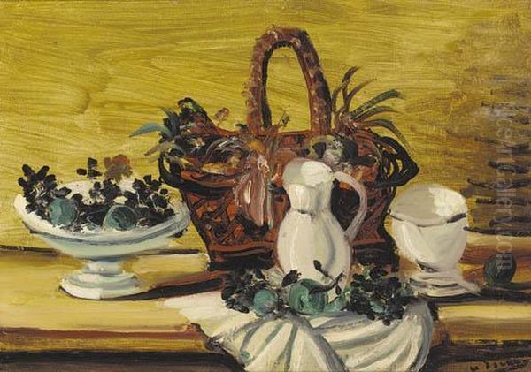 Nature Morte Oil Painting by Andre Derain