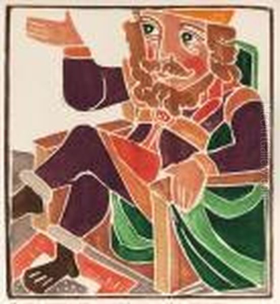 Pantagruel Oil Painting by Andre Derain