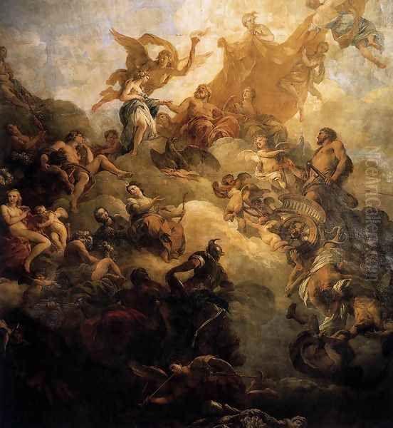 The Apotheosis of Hercules 1736 by Francois Lemoine (see Lemoyne)