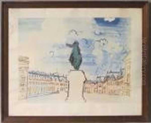 Versailles Oil Painting by Raoul Dufy