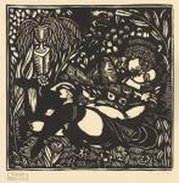 L'amour Oil Painting by Raoul Dufy