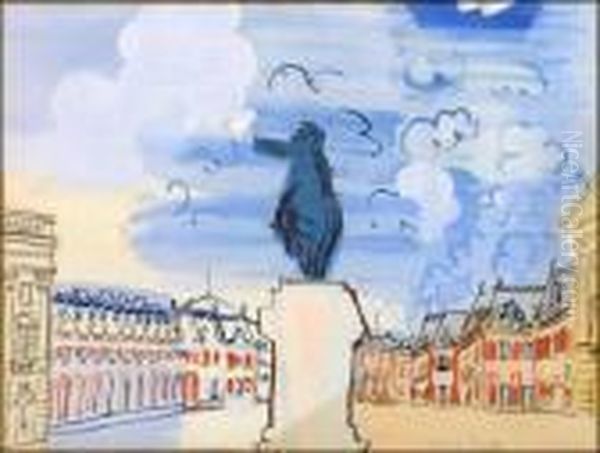 Versailles Oil Painting by Raoul Dufy