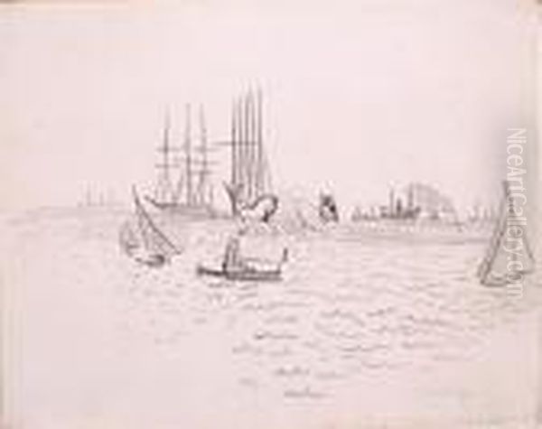 Marine Oil Painting by Raoul Dufy