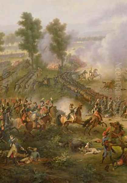 The Battle of Marengo 3 Oil Painting by Louis Lejeune
