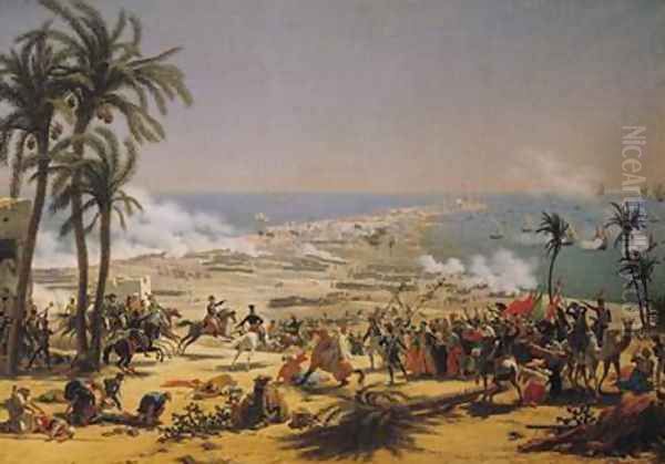 The Battle of Aboukir Oil Painting by Louis Lejeune