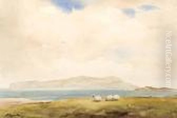 On The Isle Of Iona Oil Painting by Wycliffe Egginton