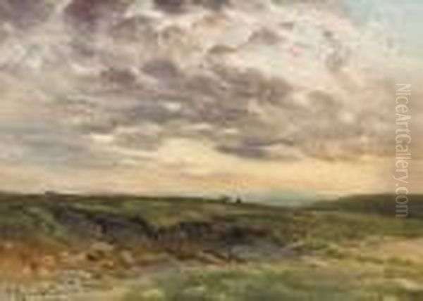 The End Of The Day Oil Painting by Wycliffe Egginton