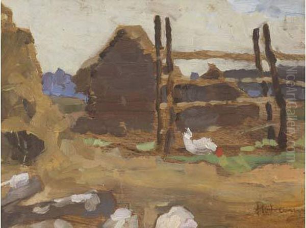 Landscape Oil Painting by Nicolai Ivanovich Fechin