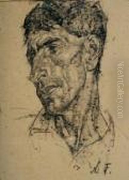 Fechin Oil Painting by Nicolai Ivanovich Fechin