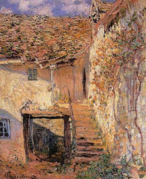 The Steps Oil Painting by Claude Oscar Monet
