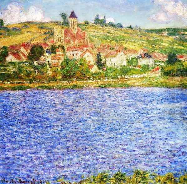Vetheuil Afternoon Oil Painting by Claude Oscar Monet