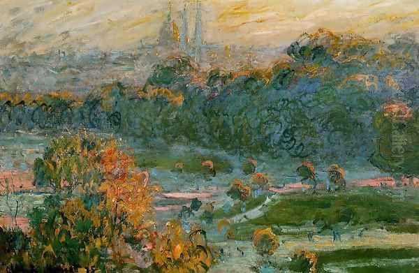 The Tuileries (study) I Oil Painting by Claude Oscar Monet