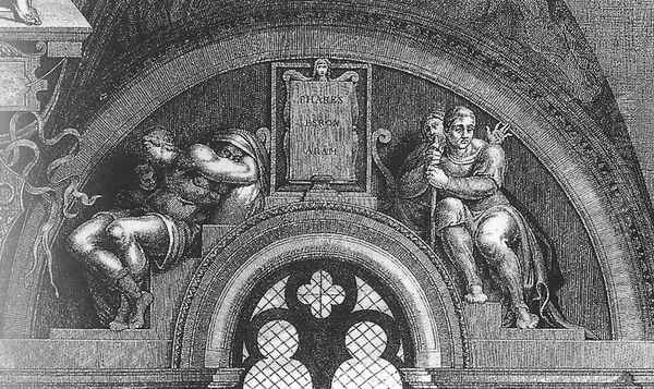 Perez - Hezron - Ram Oil Painting by Michelangelo Buonarroti