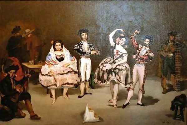 Spanish Ballet Oil Painting by Edouard Manet